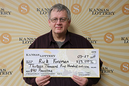 Rick Foreman won $13,599 on Racetrax